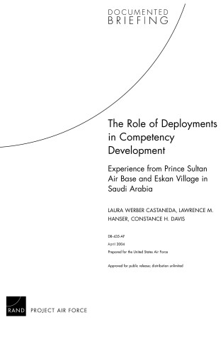 Cover of The Role of Deployments in Competency Development