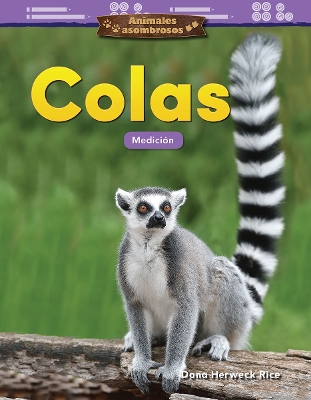 Book cover for Animales asombrosos: Colas