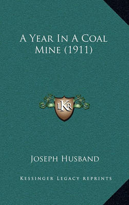 Book cover for A Year in a Coal Mine (1911)