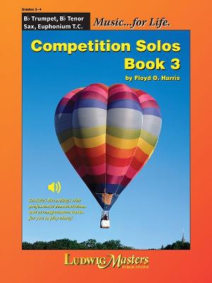 Cover of Competition Solos, Book 3 Trumpet, Tenor Sax or Euphonium Tc