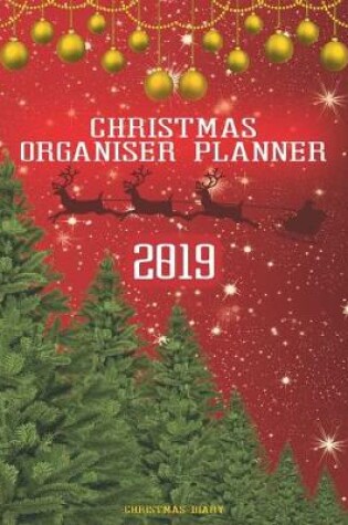 Cover of Christmas Organiser Planner 2019