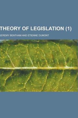 Cover of Theory of Legislation (1)