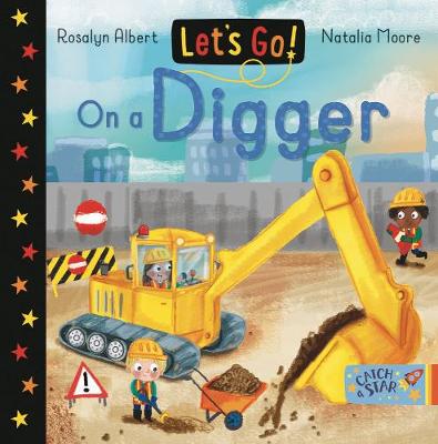 Book cover for Let's Go! On a Digger