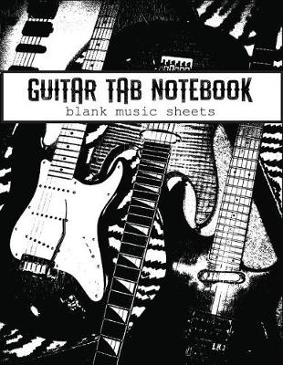 Book cover for Guitar Tab Notebook