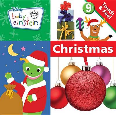 Book cover for Baby Einstein: Touch & Feel Christmas