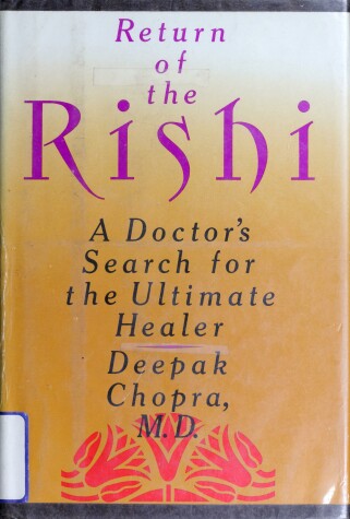 Book cover for Return of the Rishi (HB)