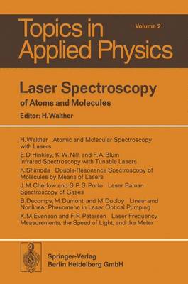 Book cover for Laser Spectroscopy of Atoms and Molecules