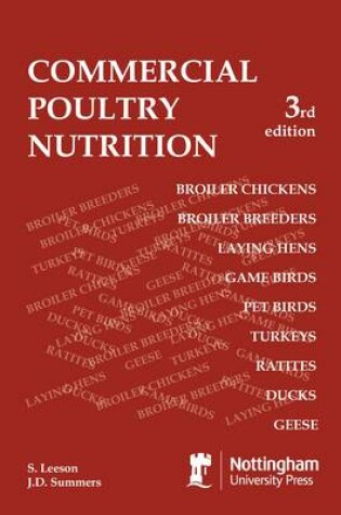 Cover of Commercial Poultry Nutrition