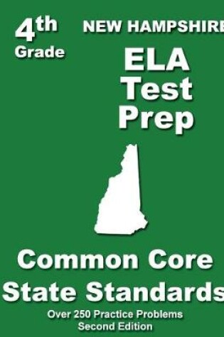 Cover of New Hampshire 4th Grade ELA Test Prep