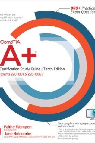 Cover of Comptia A+ Certification Study Guide, Tenth Edition (Exams 220-1001 & 220-1002)