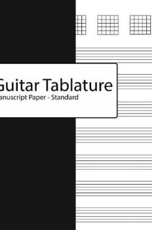 Cover of Guitar Tablature Manuscript Paper - Standard