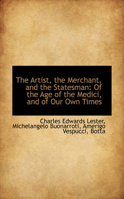 Book cover for The Artist, the Merchant, and the Statesman