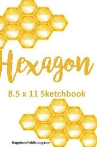 Cover of Hexagon 8.5 x 11 Sketchbook