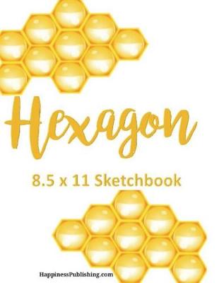 Book cover for Hexagon 8.5 x 11 Sketchbook