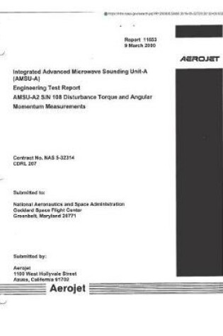 Cover of Integrated Advanced Microwave Sounding Unit-A (Amsu-A). Engineering Test Report