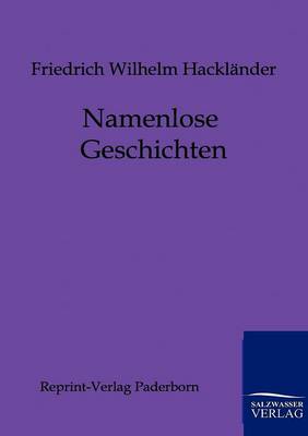 Book cover for Namenlose Geschichten