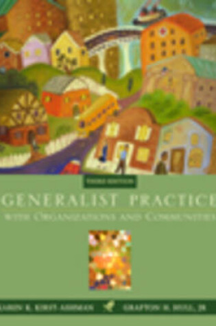 Cover of Generalist Prac W/Orgs & Commu