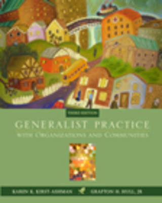 Book cover for Generalist Prac W/Orgs & Commu