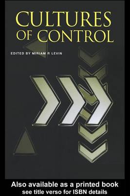 Book cover for Cultures of Control