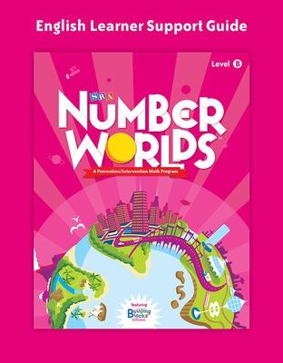 Book cover for Number Worlds Level B, English Learner Support Guide