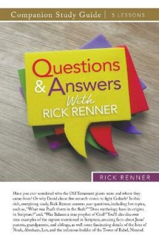 Cover of Questions and Answers With Rick Renner Study Guide