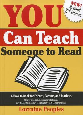 Book cover for You Can Teach Someone to Read, 2nd Edition