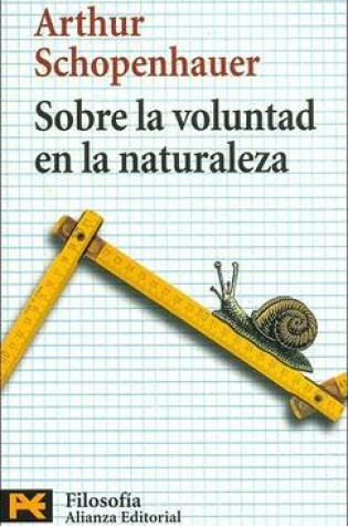 Cover of Sobre La Voluntad En La Naturaleza