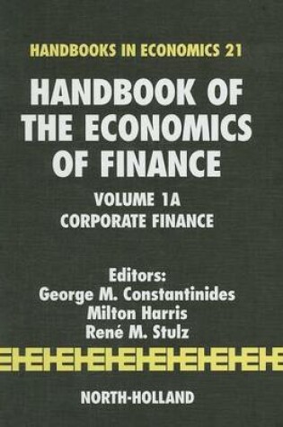 Cover of Handbook of the Economics of Finance