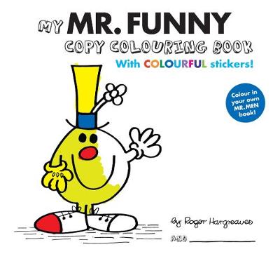 Book cover for Mr Men Colour Your Own Mr Funny