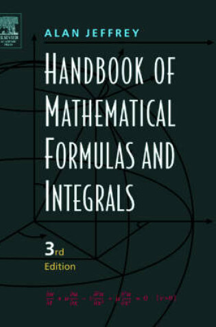 Cover of Handbook of Mathematical Formulas and Integrals