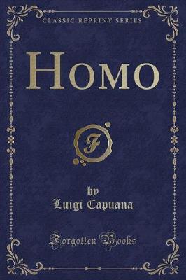 Book cover for Homo (Classic Reprint)