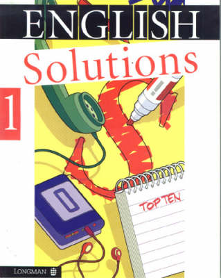 Book cover for English Solutions Book 1 Paper