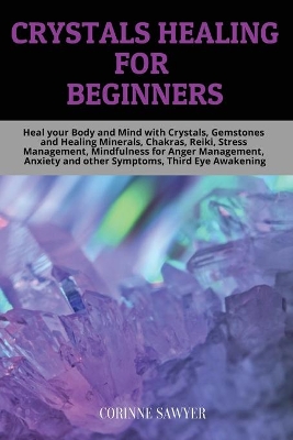 Book cover for Crystals Healing for Beginners