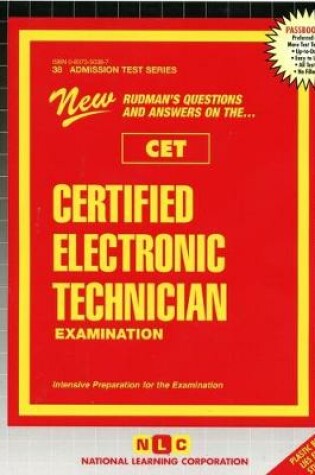 Cover of CERTIFIED ELECTRONIC TECHNICIAN (CET)