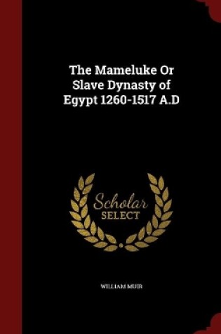 Cover of The Mameluke Or Slave Dynasty of Egypt 1260-1517 A.D