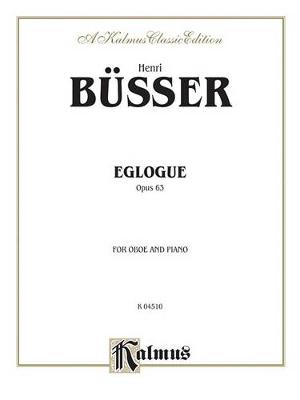 Cover of Eglogue, Op. 63