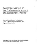 Book cover for Economic Analysis of the Environmental Impacts of Development Projects