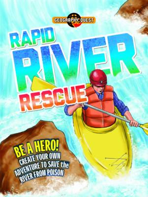 Book cover for Geography Quest: Rapid River Rescue