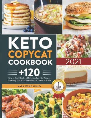 Book cover for Keto Copycat Cookbook