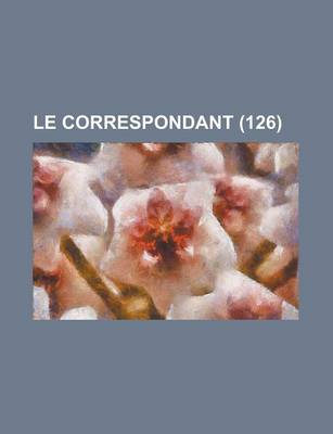 Book cover for Le Correspondant (126)