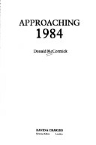 Cover of Approaching 1984