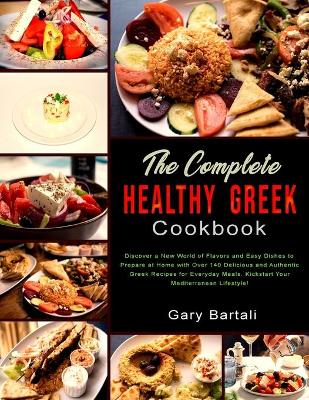 Book cover for The Complete Healthy Greek Cookbook