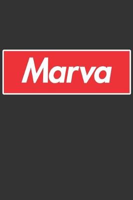 Book cover for Marva