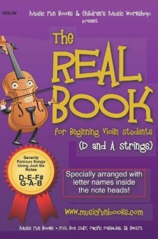 Cover of The Real Book for Beginning Violin Students (D and A Strings)