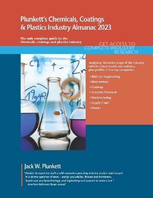 Book cover for Plunkett's Chemicals, Coatings & Plastics Industry Almanac 2023