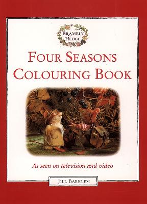 Cover of Four Seasons Colouring Book