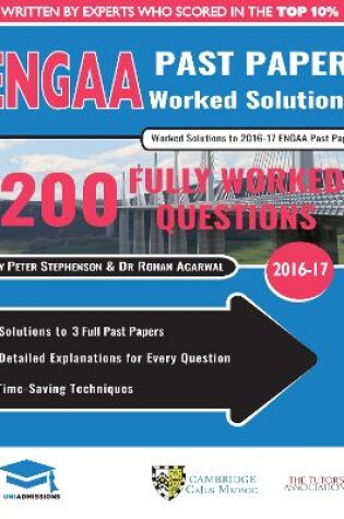 Cover of ENGAA Past Paper Worked Solutions