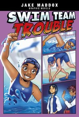 Book cover for Swim Team Trouble