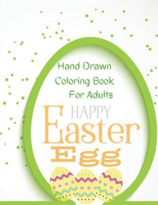 Book cover for Happy Easter Egg Coloring Book