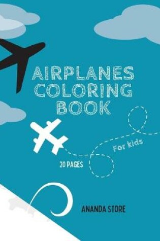 Cover of Airplane Coloring Book